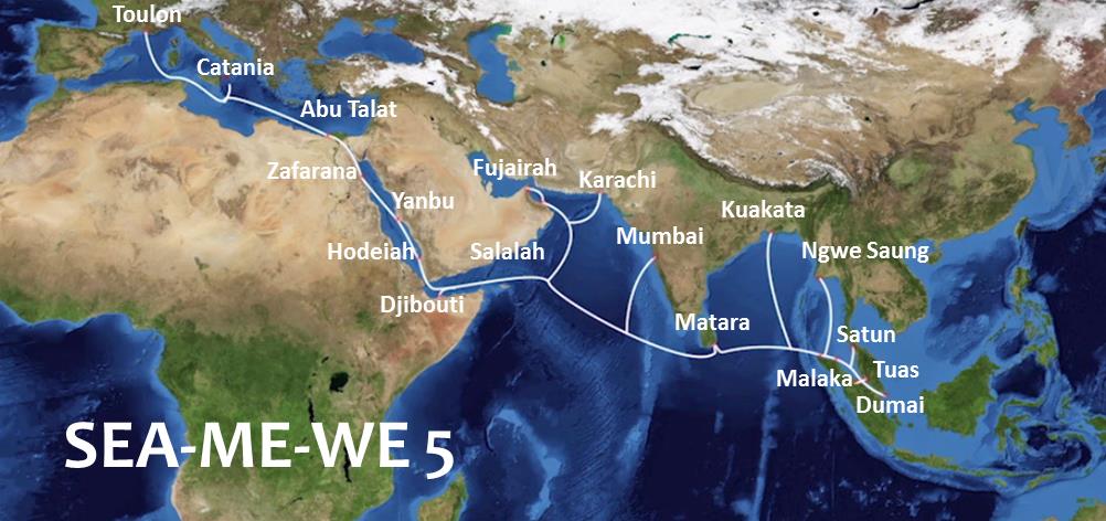 Bangladéš plánuje vybudování systému třetí podmořský kabel