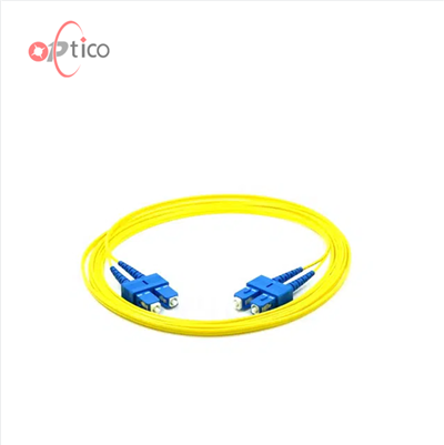 SC SC Duplex Patchcord Yellow
