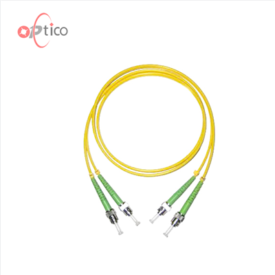 St apc st apc duplex patchcord žlutá